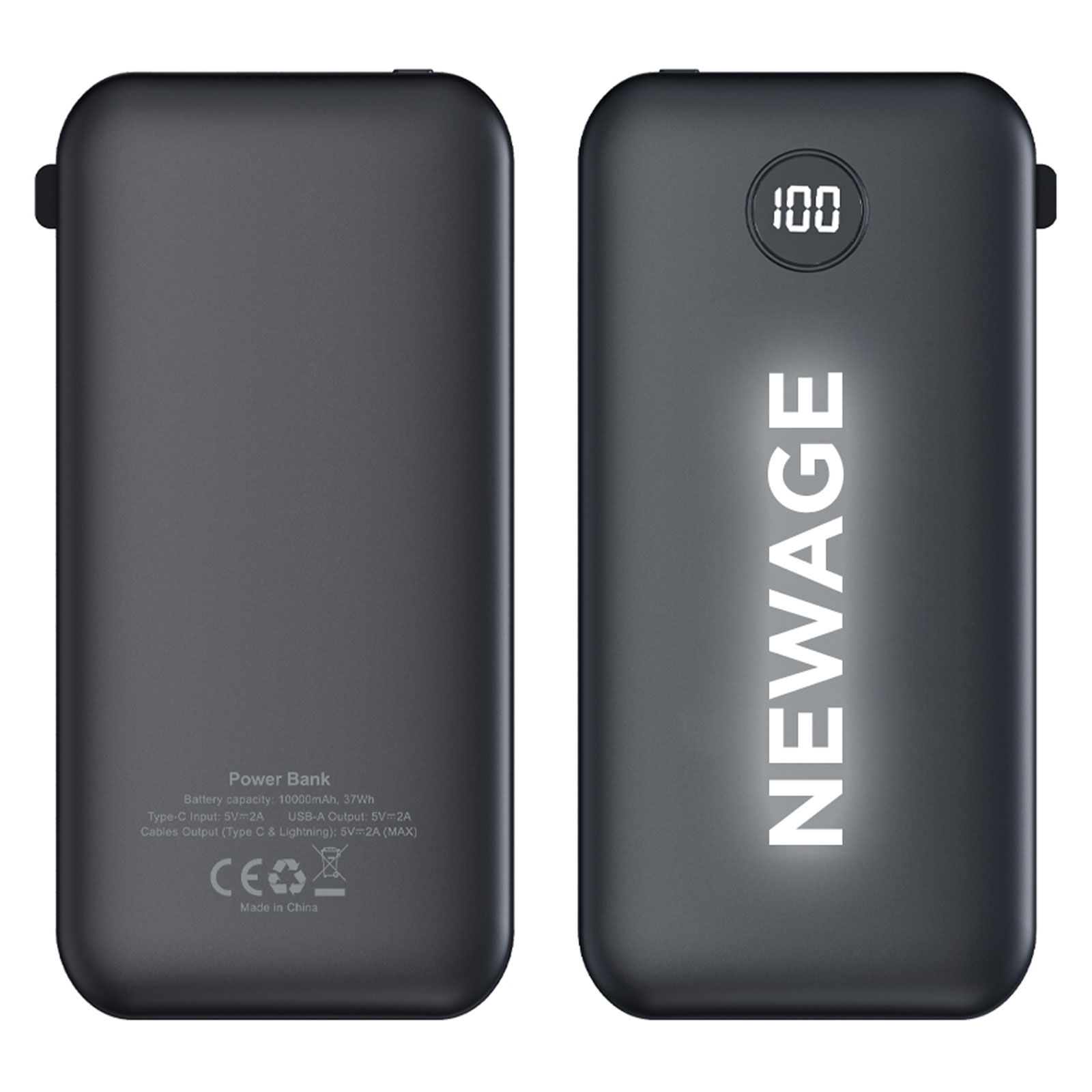 ÖLÜDENİZ 10.000 MAH SİYAH POWERBANK