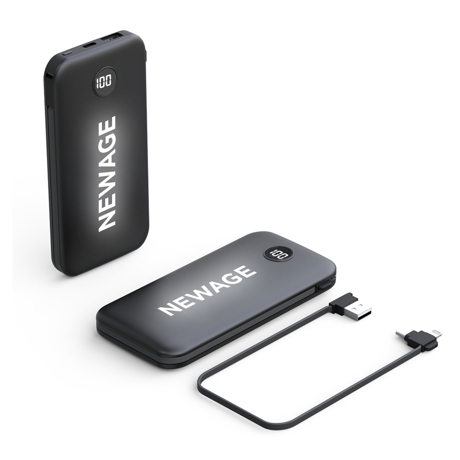 ÖLÜDENİZ 10.000 MAH SİYAH POWERBANK