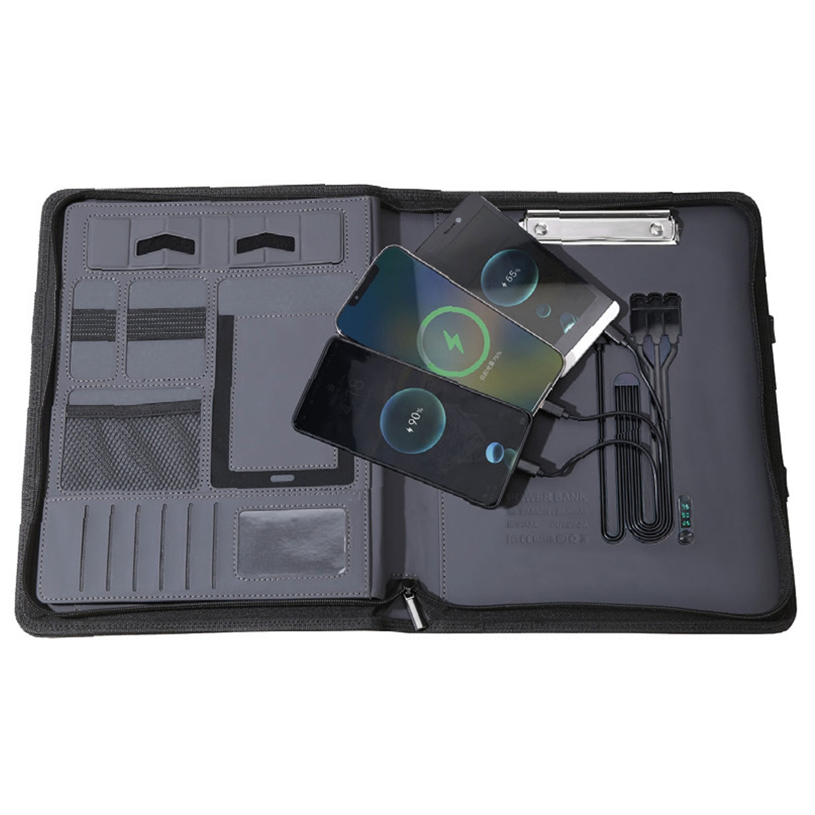 KURTBOĞAZI 8.000 MAH WIRELESS POWERBANK ORGANİZER ÇANTA