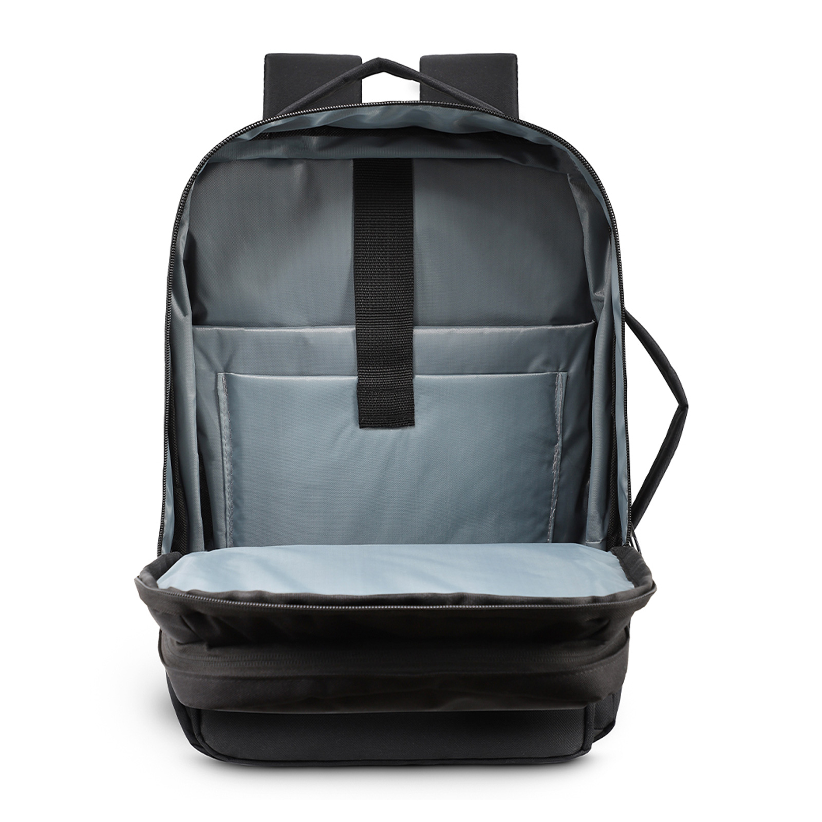 KEŞİF SİYAH LAPTOP BÖLMELİ SIRT ÇANTASI