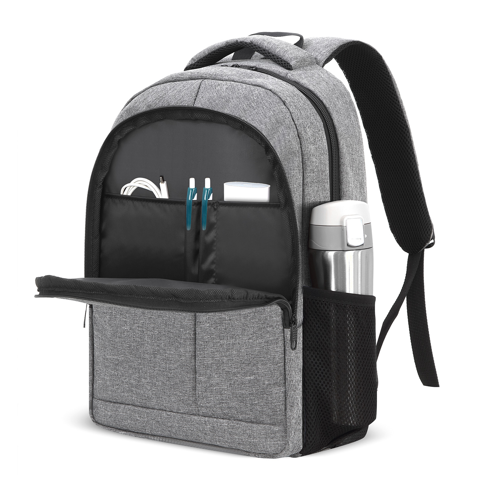 GÖÇ GRİ LAPTOP BÖLMELİ SIRT ÇANTASI