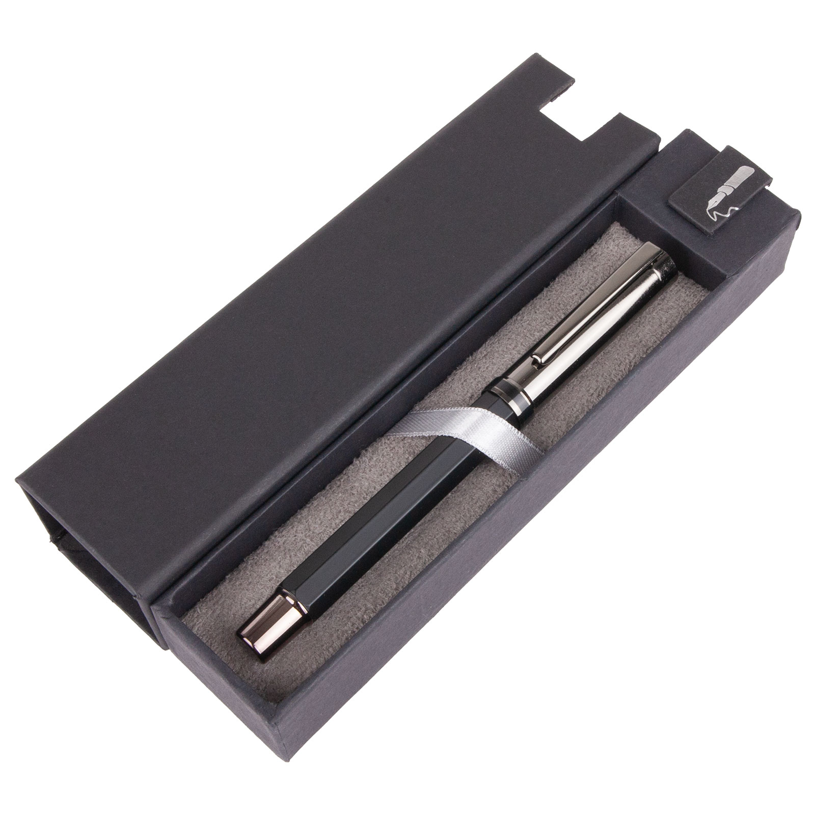 ERDEK SİYAH TEKLİ KALEM SETİ