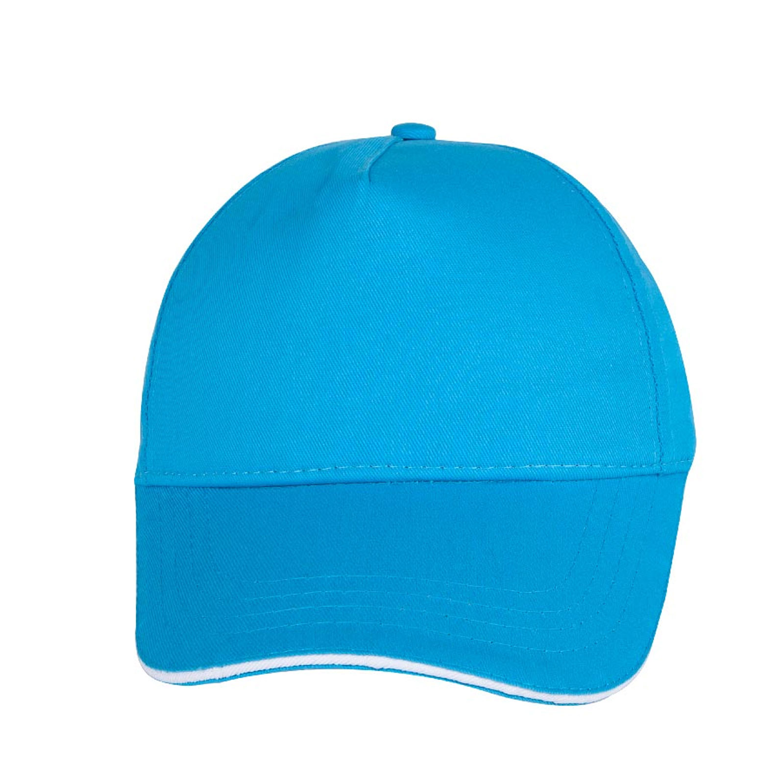 POMELO TURKUAZ SANDWICH SİPER COTTON ŞAPKA