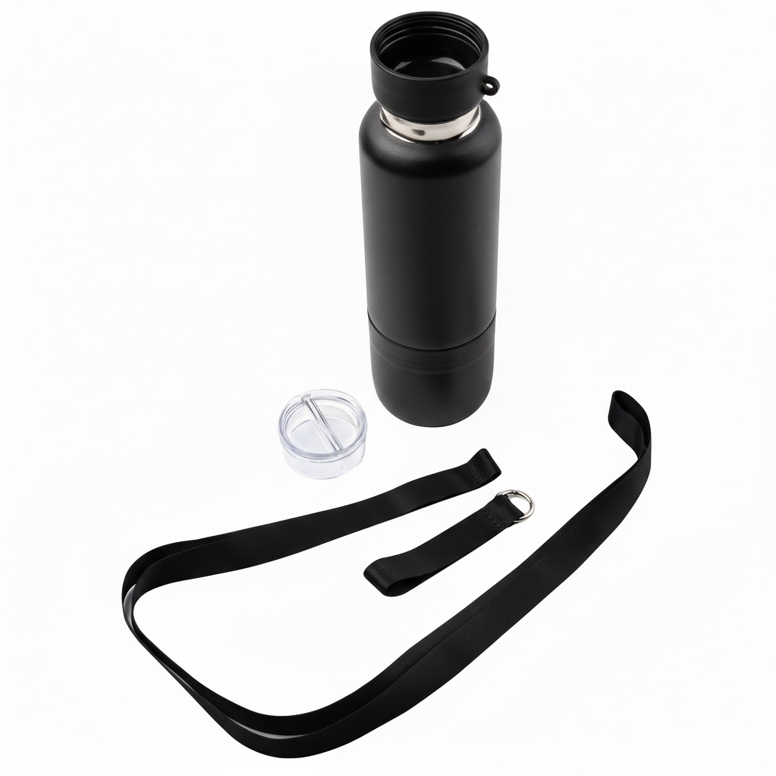 ULUDAĞ SİYAH 500 ML BARDAKLI TERMOS