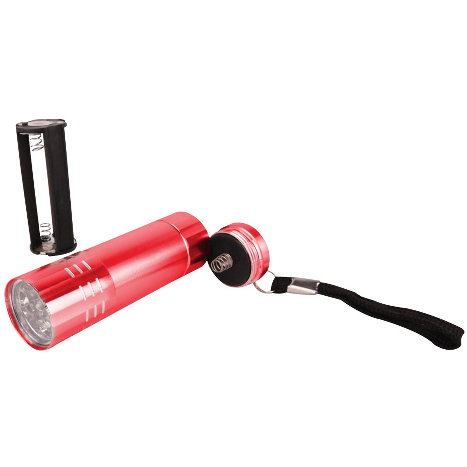 KANARYA KIRMIZI 9 LED EL FENERİ